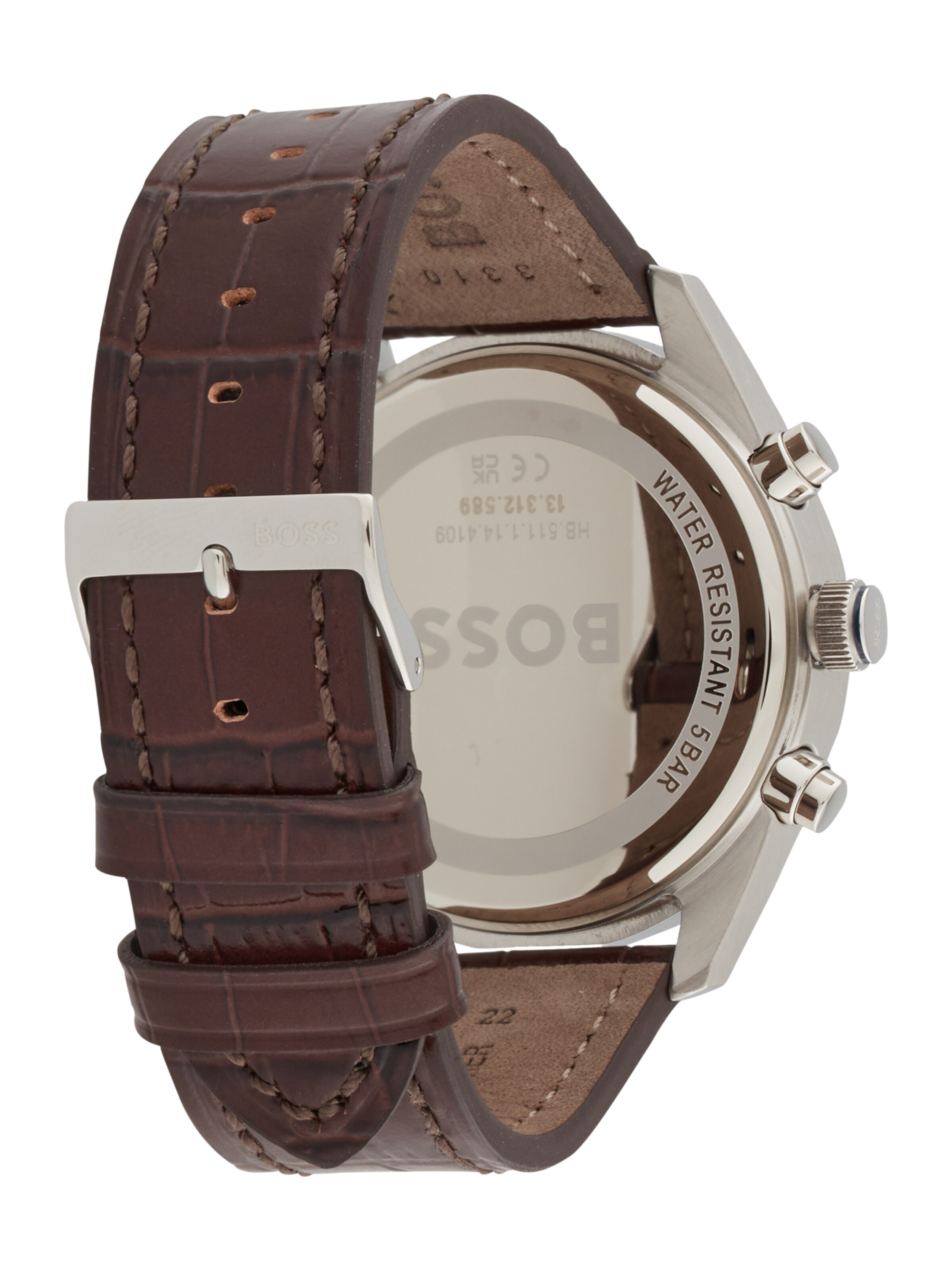 BOSS Analog watch 'SKYTRAVELLER' in Brown