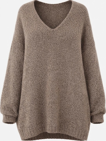 Worldclassca Oversizepullover in Grau: Vorderseite