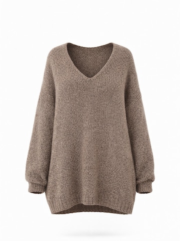 Worldclassca Oversized Sweater in Grey: front