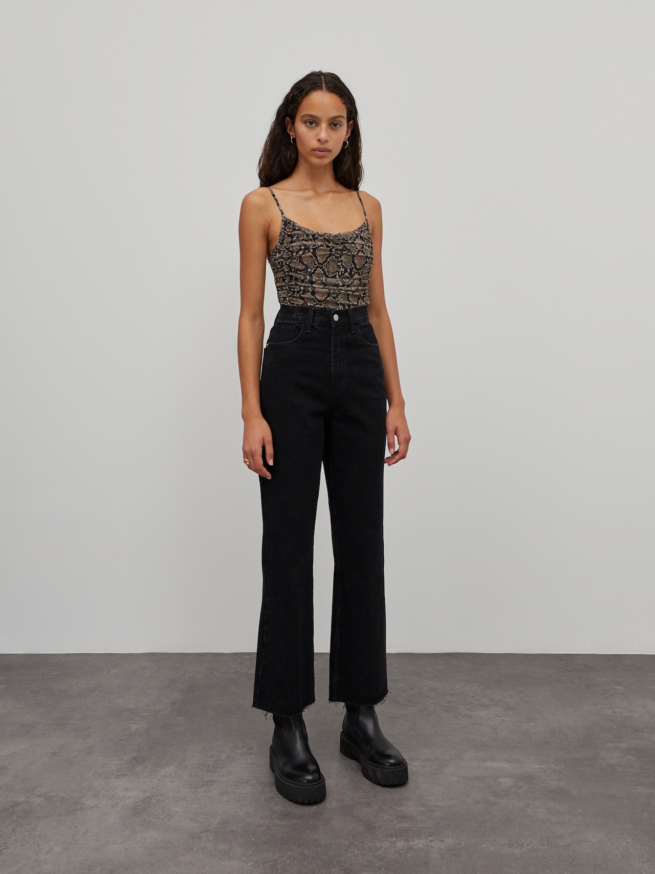 EDITED Jean 'Esra' noir denim