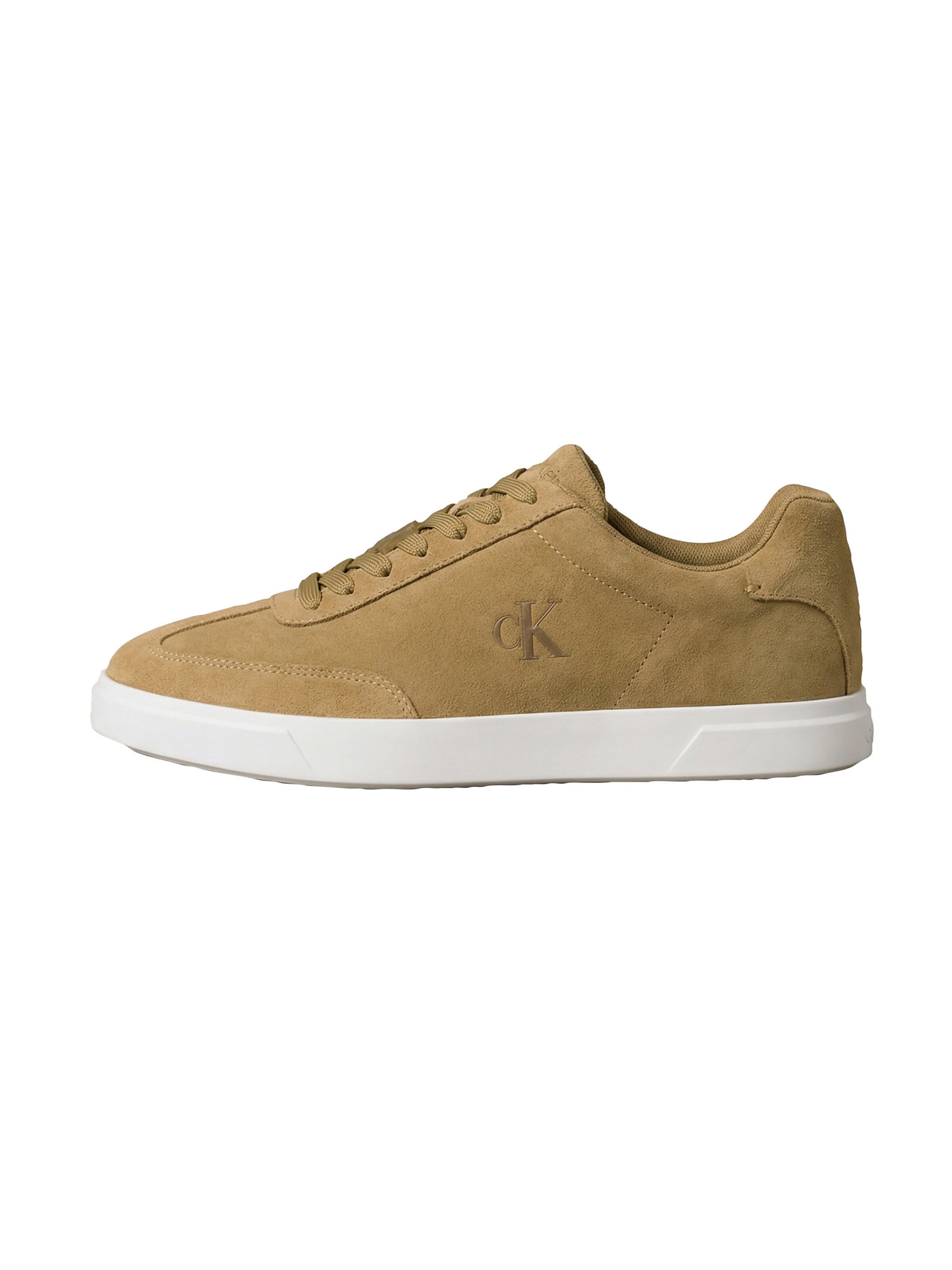Calvin Klein Platform trainers in Brown: front