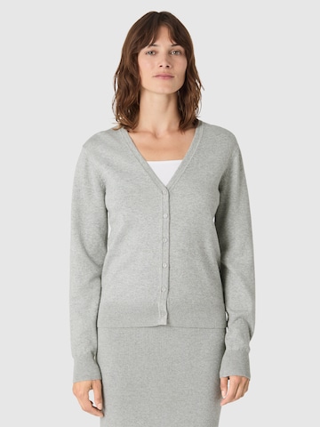 Cardigan 'KATIIE' Les Lunes en gris : devant
