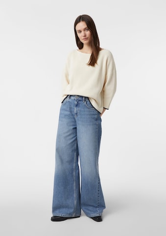 COMMA Sweter w kolorze beżowy