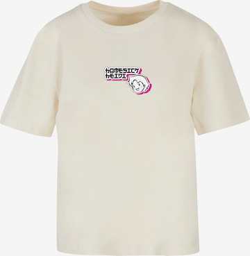 T-shirt 'Heidi Homesick Heroes of Childhood' F4NT4STIC en beige : devant