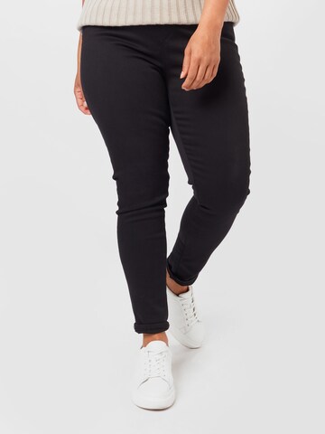 Forever New Petite Skinny Jeggings 'Charlotte' in Black: front