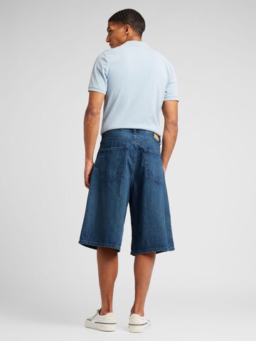 WEEKDAY Loosefit Shorts 'Astro' in Blau