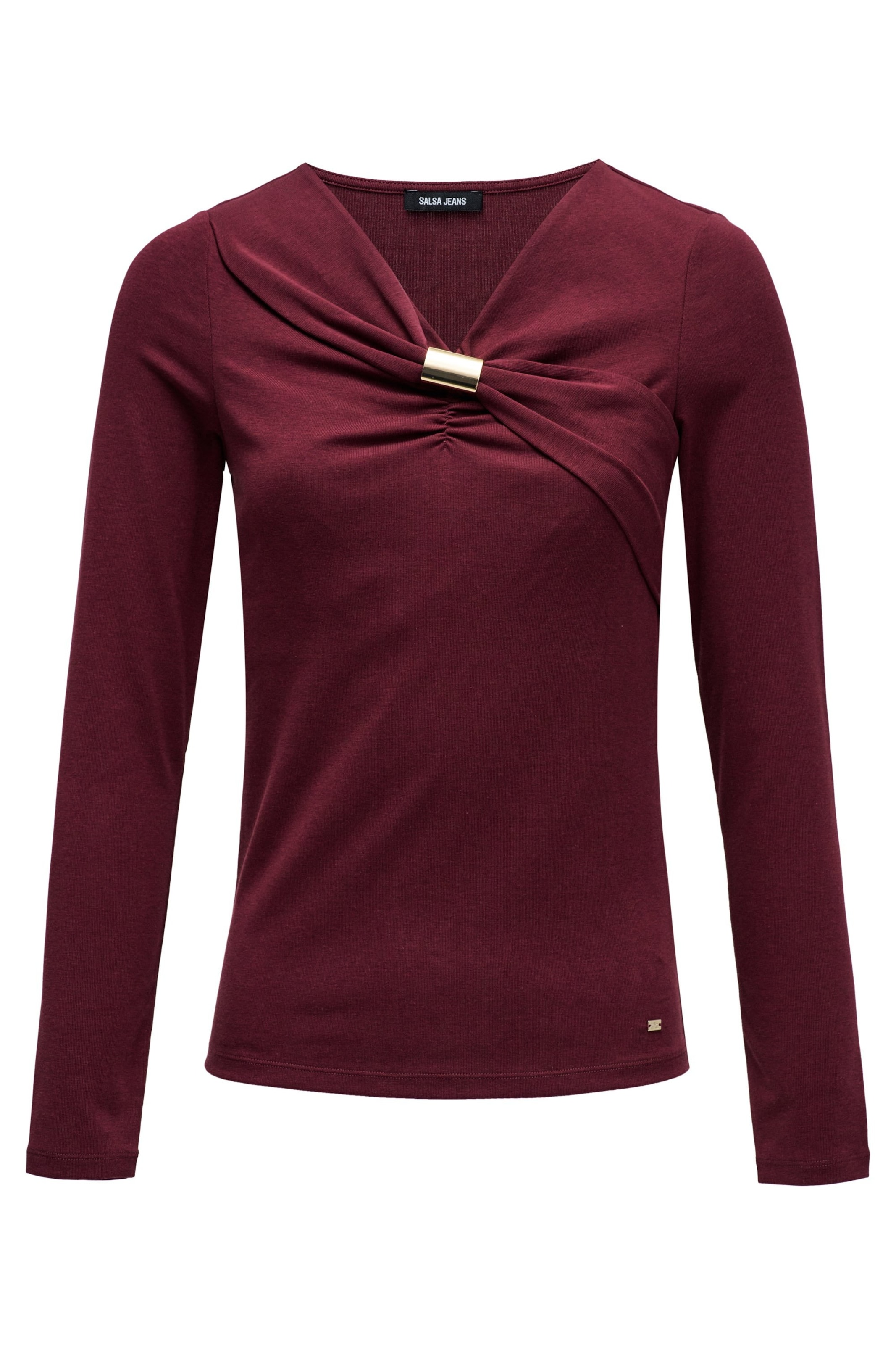 Salsa Jeans Shirt in Rot: Vorderseite