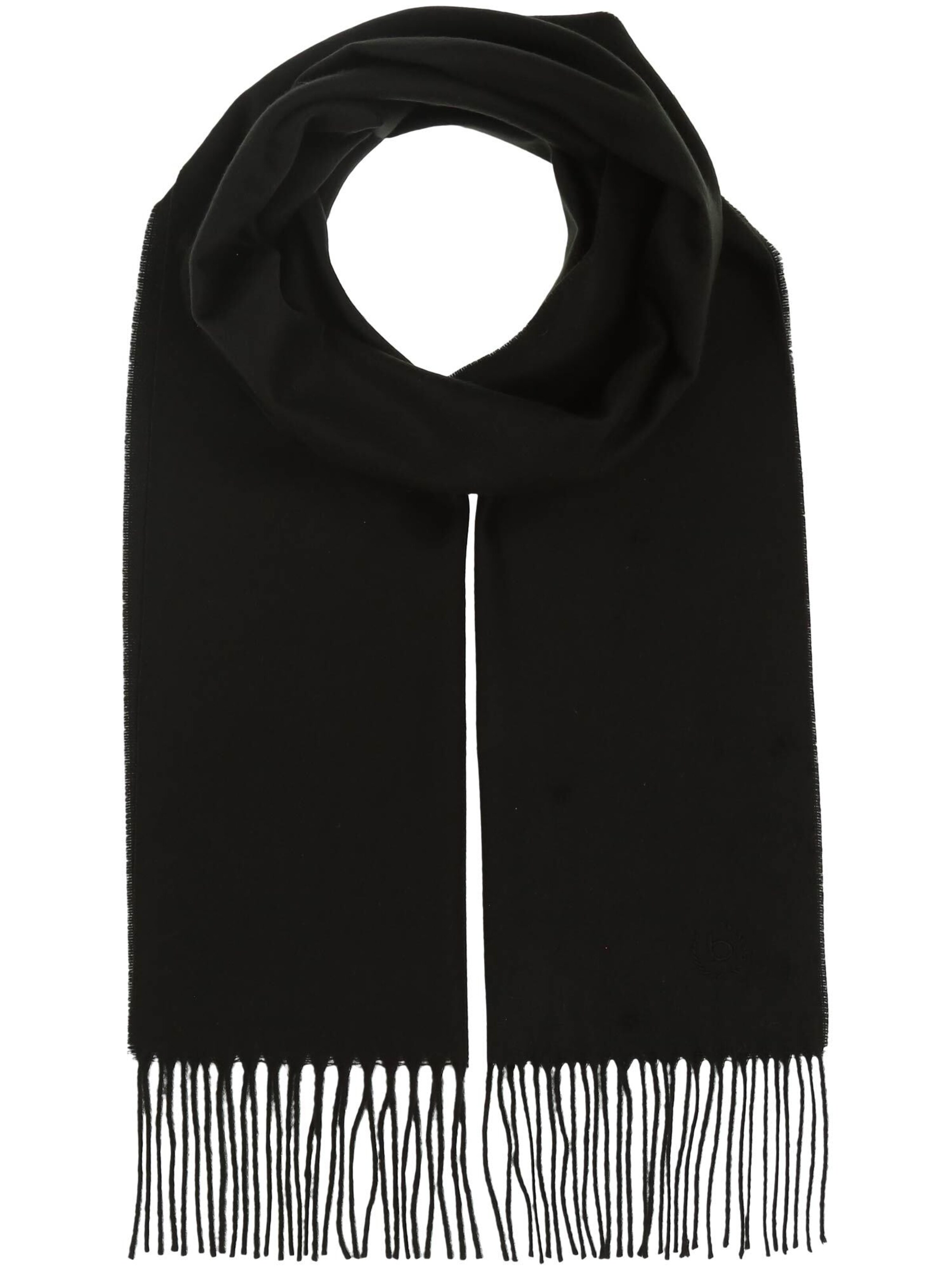 bugatti Schal in Schwarz: Vorderseite