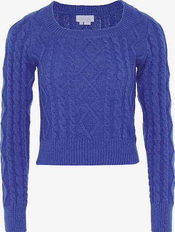 Pull-over BLONDA en bleu : devant