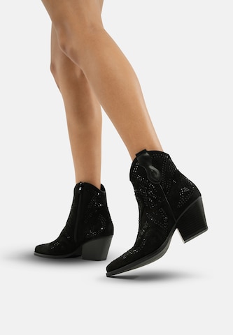 Stivale da cowboy di Salinyang in nero