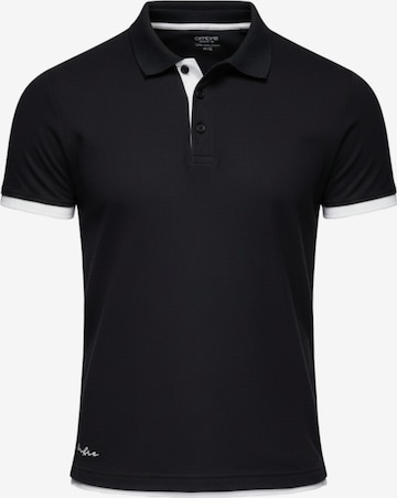 Ombre Shirt in Zwart: voorkant