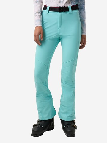 Bogner Fire + Ice Regular Skihose 'Zula' in Blau: Vorderseite