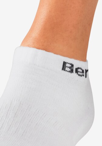 BENCH Athletic Socks in White