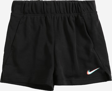 Nike Sportswear - Regular Calças em preto: frente