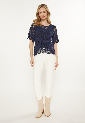 Chemisier 'Fashion Look' usha FESTIVAL en bleu