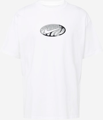 Nike Sportswear T-Shirt 'M90 AM DAY' in Weiß: predná strana