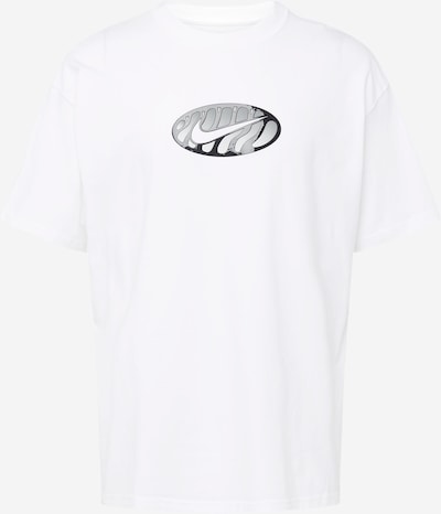 Nike Sportswear T-Shirt 'M90 AM DAY' in grau / schwarz / weiß, Produktansicht