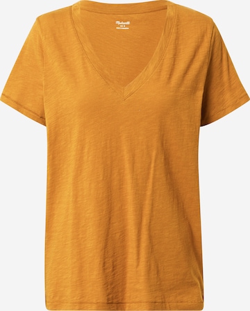 Madewell Shirt 'WHISPER' in Yellow: front