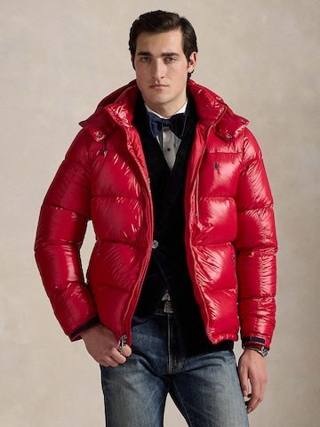Polo Ralph Lauren Χειμερινό μπουφάν σε κόκκινο: μπροστά