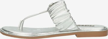 MEXX T-Bar Sandals in Silver