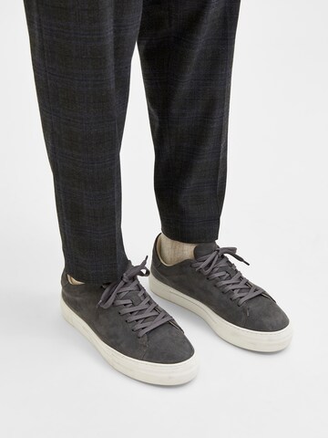SELECTED HOMME Platform trainers 'SLHDAVID' in Grey
