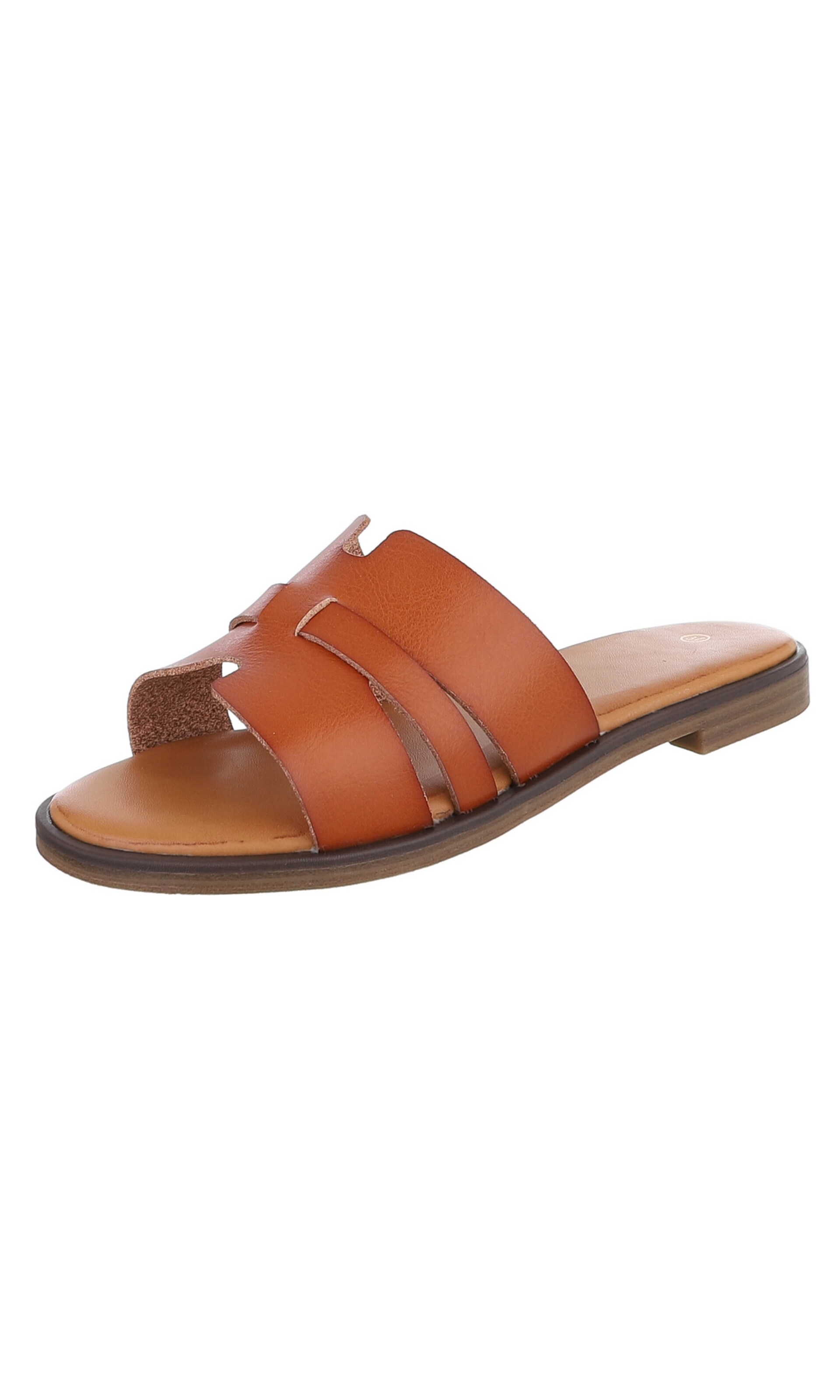 Ital-Design Mules in 36 in Ochre, Item view