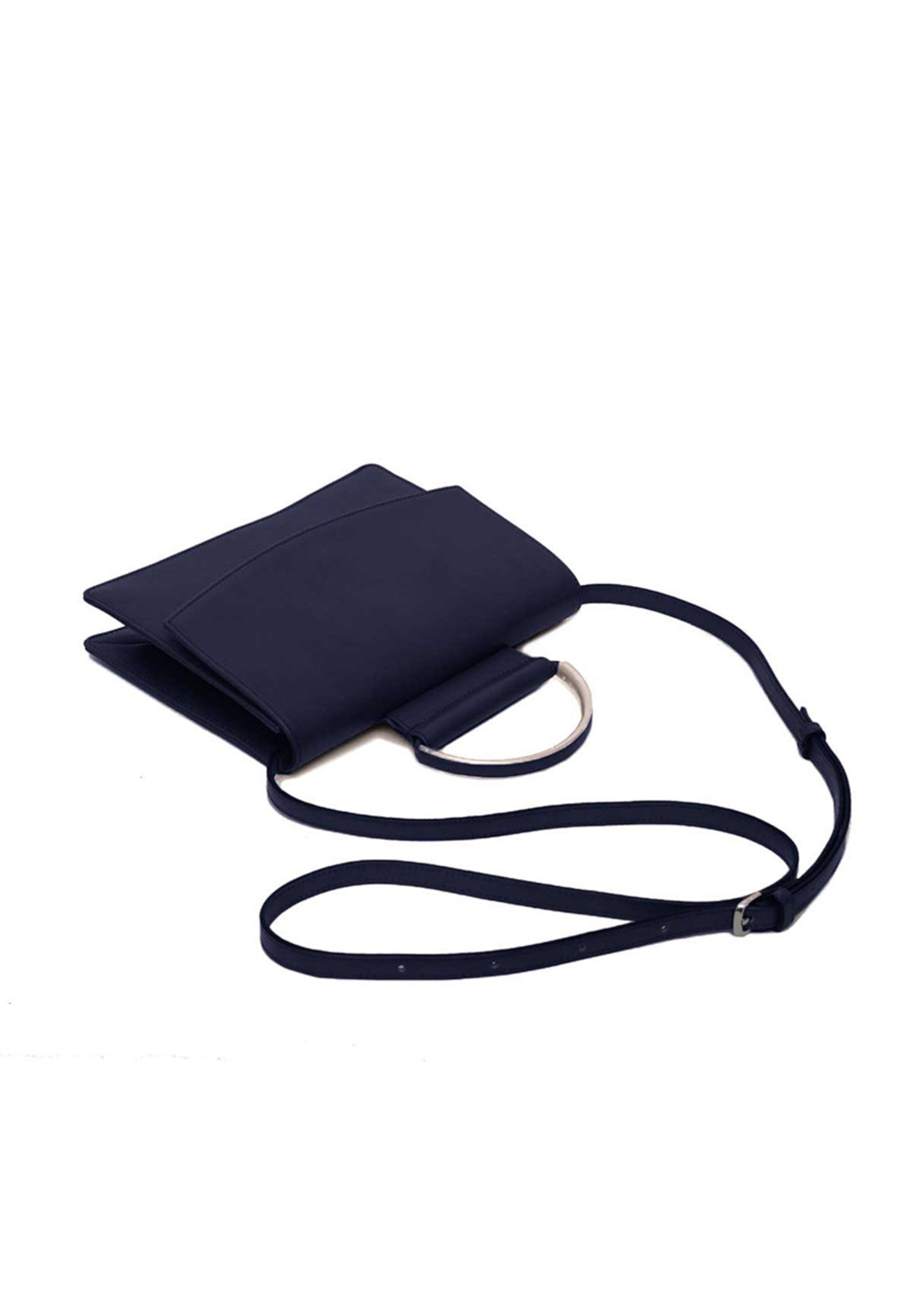 Gretchen Clutch 'Oyster Three' in Blue