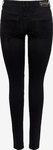 ONLY Skinny Jeans 'Paola' in Schwarz