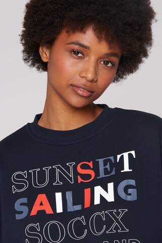 Soccx Sweatshirt in Blue