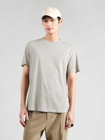 ARMANI EXCHANGE T-Shirt in Beige: Vorderseite