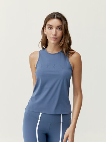 T-shirt fonctionnel 'Keira' Born Living Yoga en bleu : devant