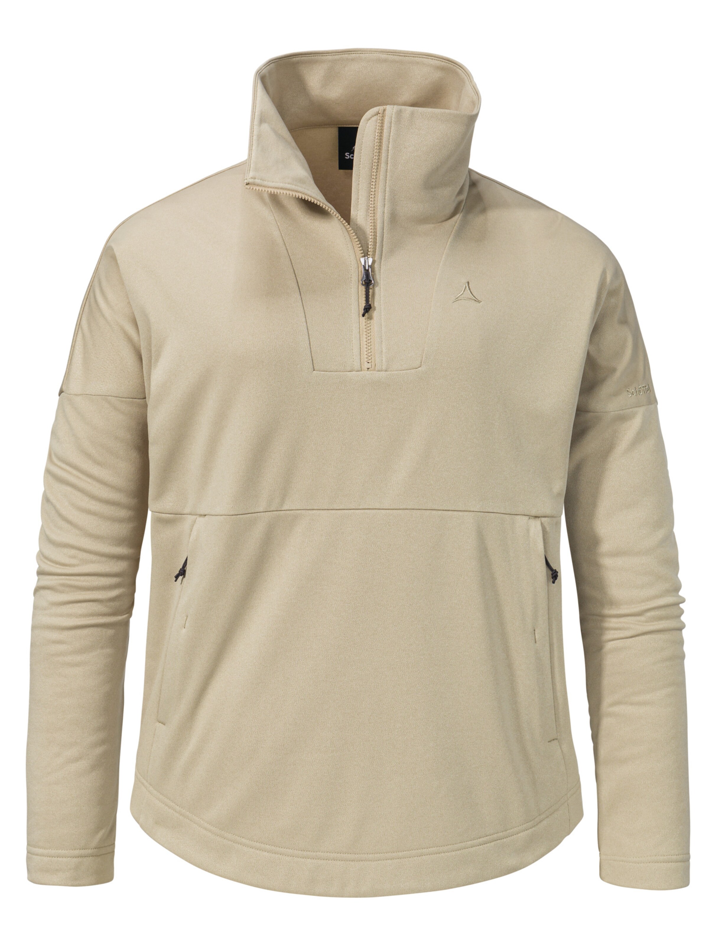 Schöffel Fleecepullover ' Urban CIRC Fleece Style Baguio WMS ' in Beige: Vorderseite