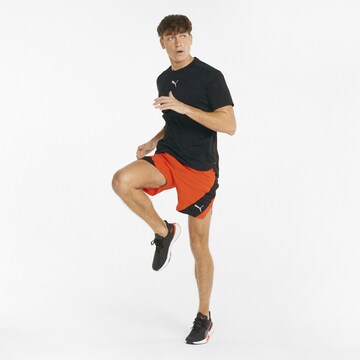 PUMA Regular Sportshorts in Orange