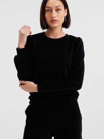 WE FashionSweater majica - crna boja