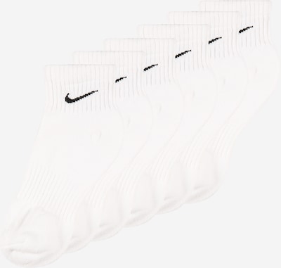 NIKE Athletic Socks in White, Item view