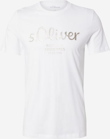 s.Oliver Shirt in Weiß: Vorderseite