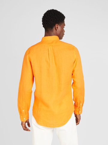 Coupe slim Chemise Polo Ralph Lauren en orange