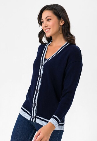 Felix Hardy Cardigan i blå