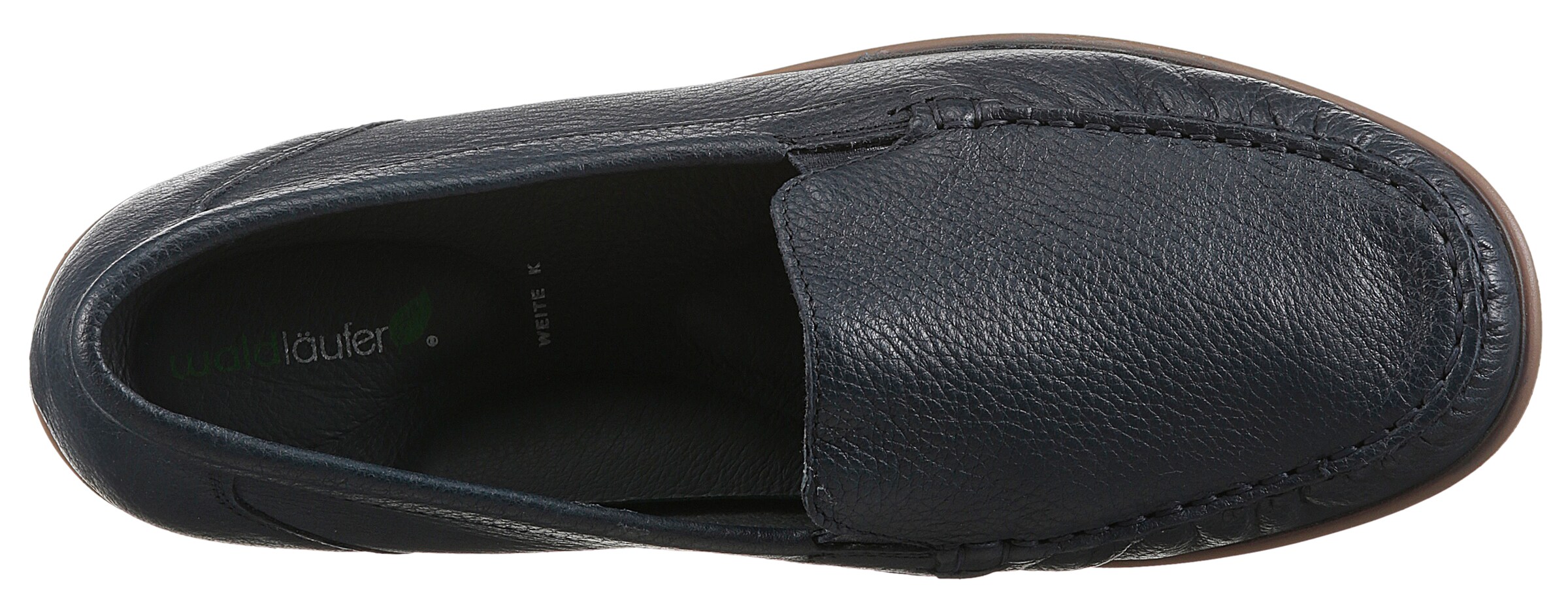 WALDLÄUFER Moccasins in Blue