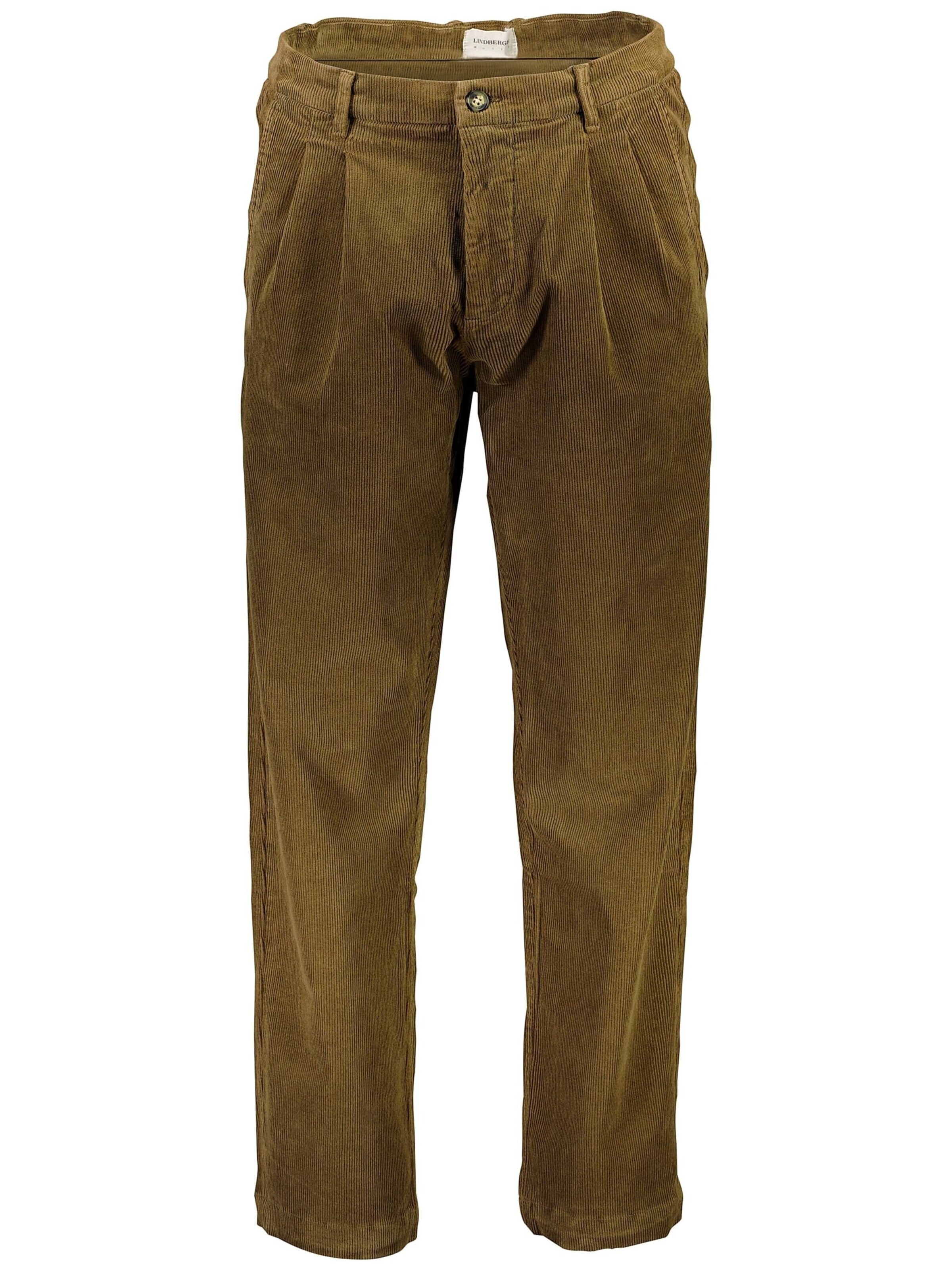 Lindbergh Trousers in Brown: front