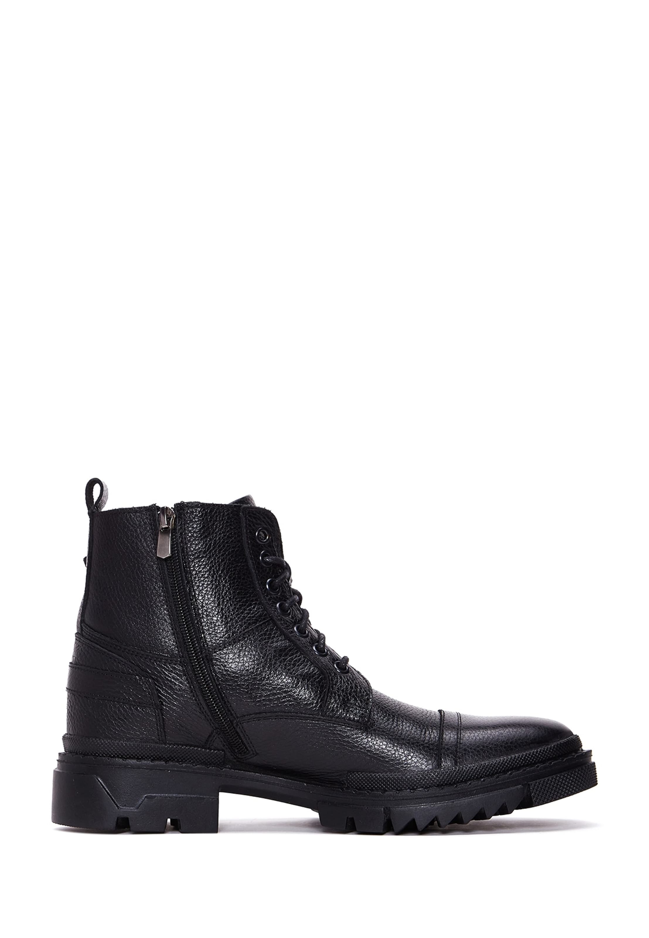 Derimod Buty sznurowane w kolorze czarny