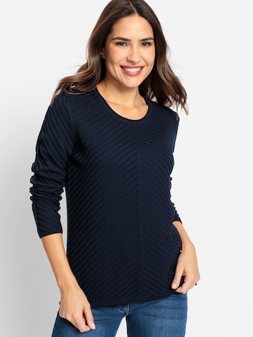 Olsen Strickpullover in Blau: predná strana