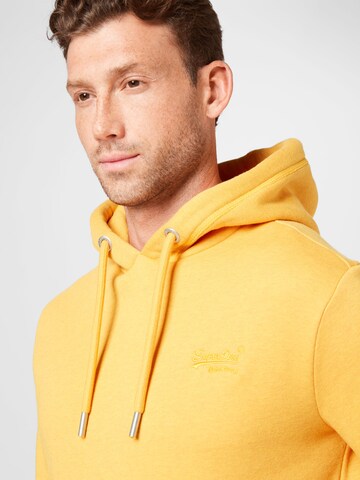 Superdry Bluzka sportowa w kolorze żółty
