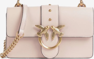 Borsa a spalla '105856 A0F1' di PINKO in beige: frontale