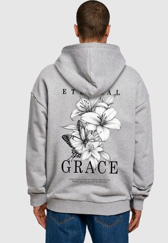 Merchcode Sweatshirt 'Eternal Grace' in Grau: Vorderseite