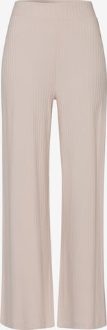 Pantalon 'Michelle' Les Lunes en beige : devant