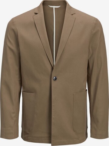 JACK & JONES Slim fit Suit Jacket in Beige: front