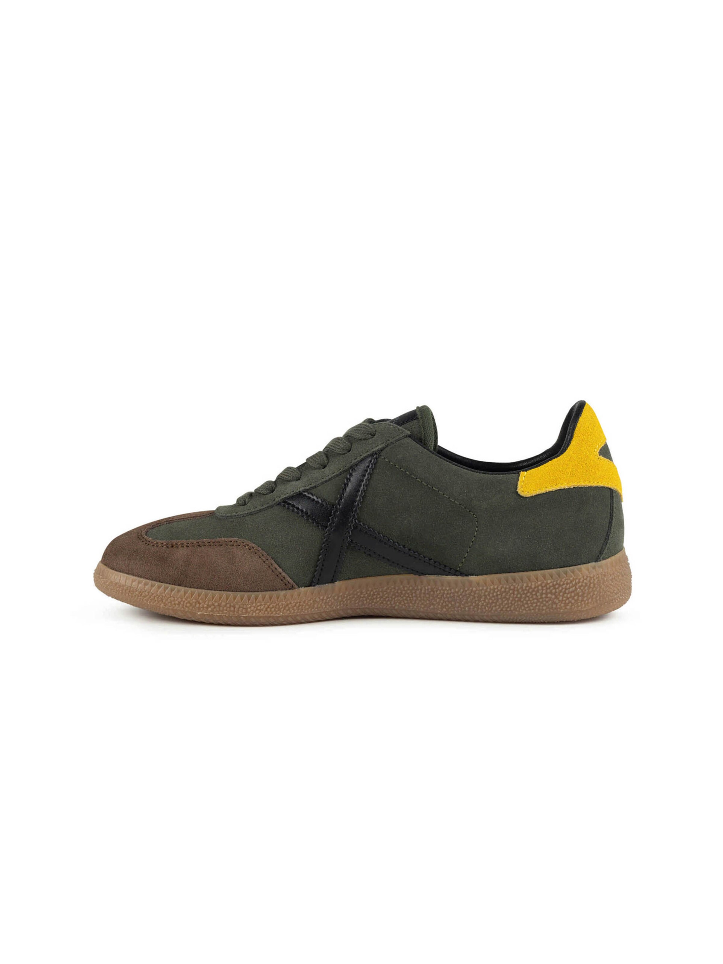 Sneaker bassa 'BARRU' di MUNICH in verde: frontale