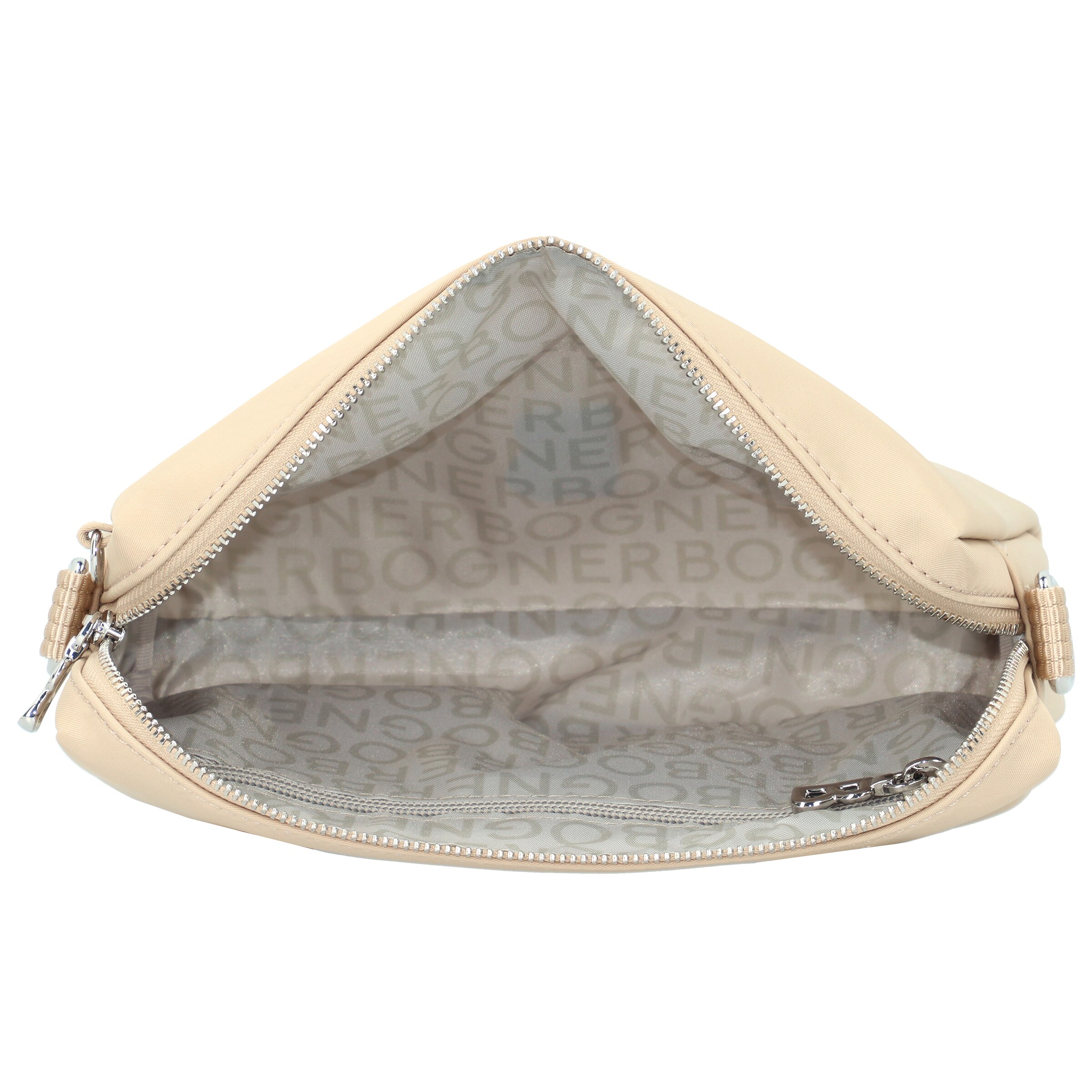BOGNER - Mala de ombro 'Verbier Play Pukie' em bege