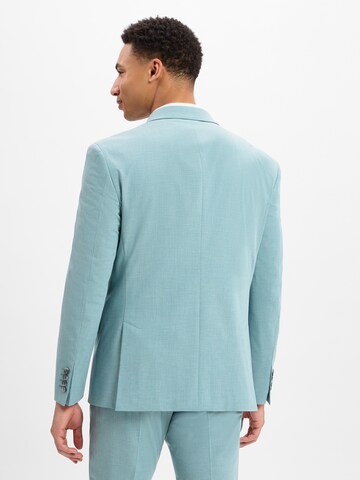 STRELLSON Slim fit Business-colbert ' Ashton ' in Groen